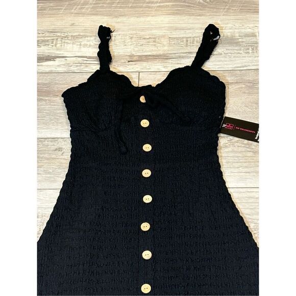 Nobo black knee length sundress size S 3/5 - Picture 2 of 12